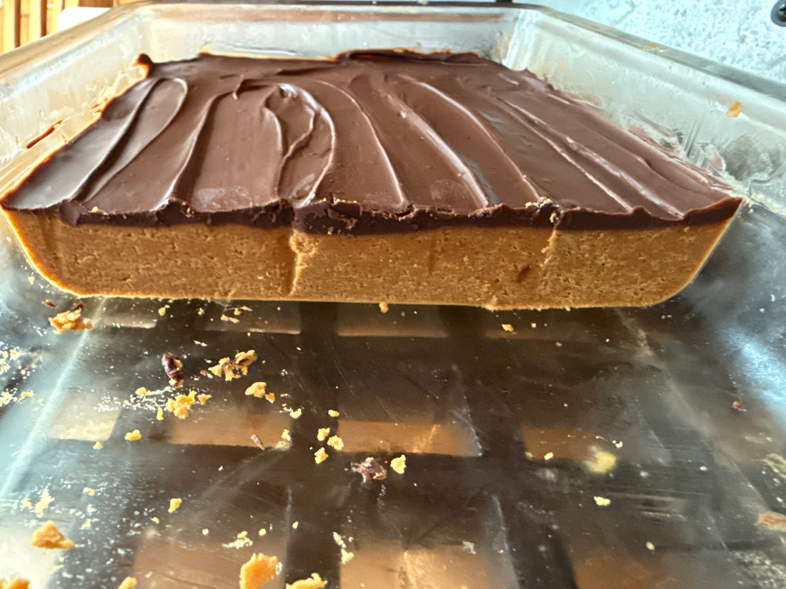 Keto Chocolate Peanut Butter Bars