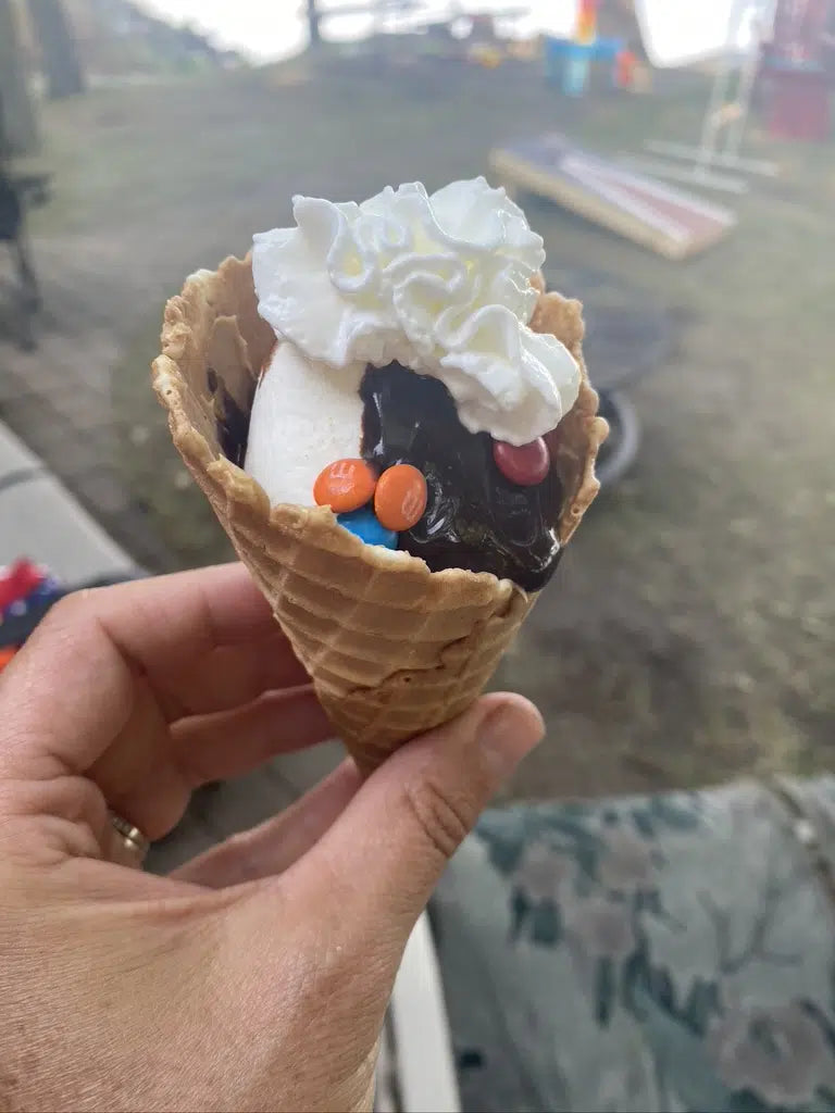 Waffle Cone S'mores