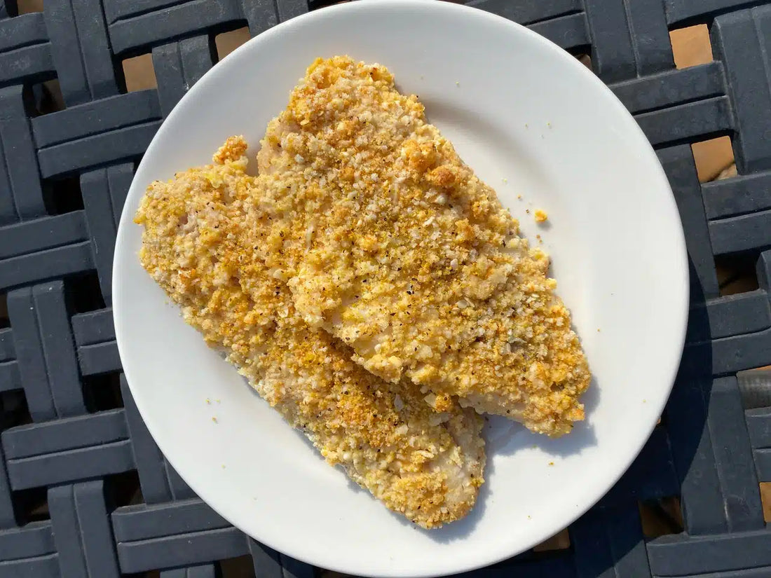 Parmesan Baked Walleye