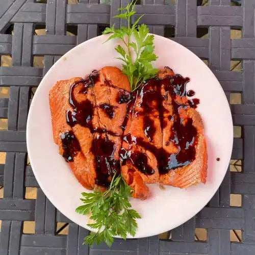 Easy Grilled Teriyaki Salmon