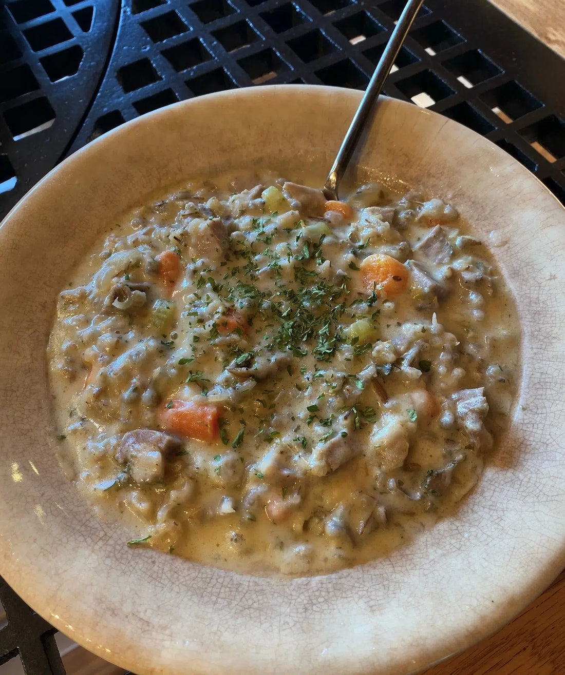 Porchetta Wild Rice Soup