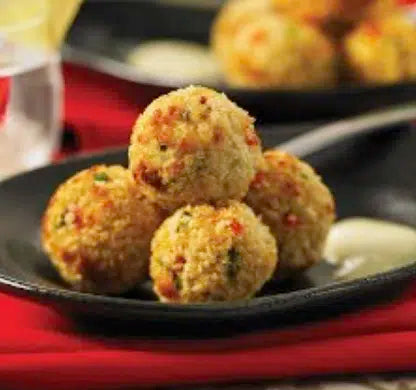 Thai Crab Biteswith Wasabi Mayo