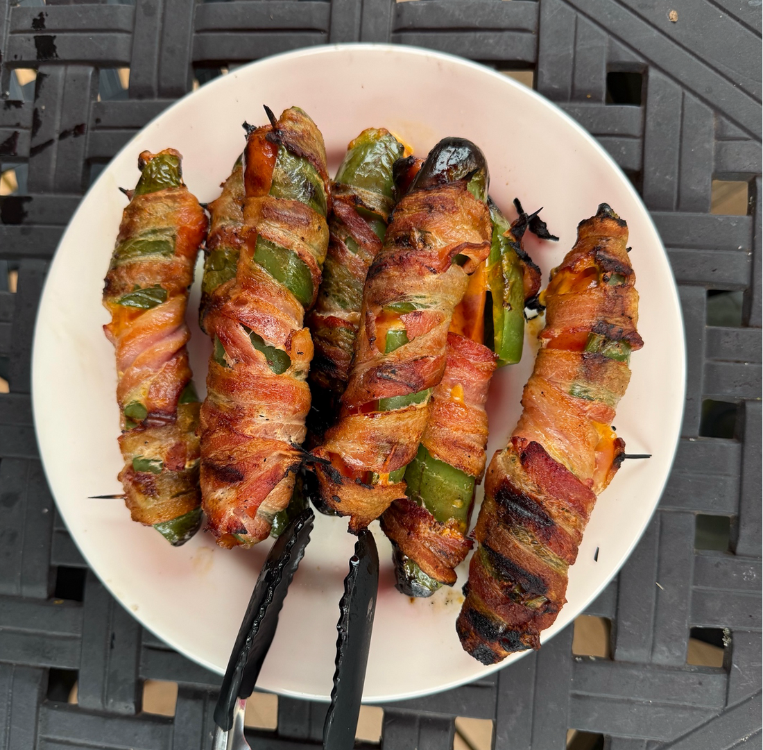 Bacon-Wrapped Jalapeño Hot Dogs