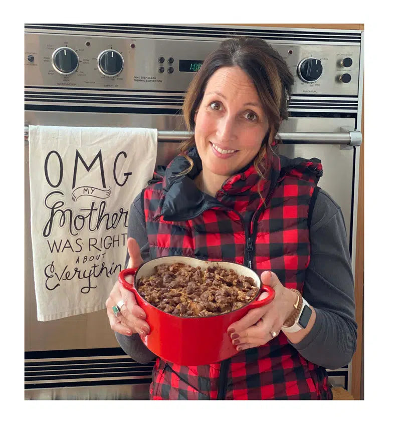 Pecan Pie Bread Pudding with Mama G