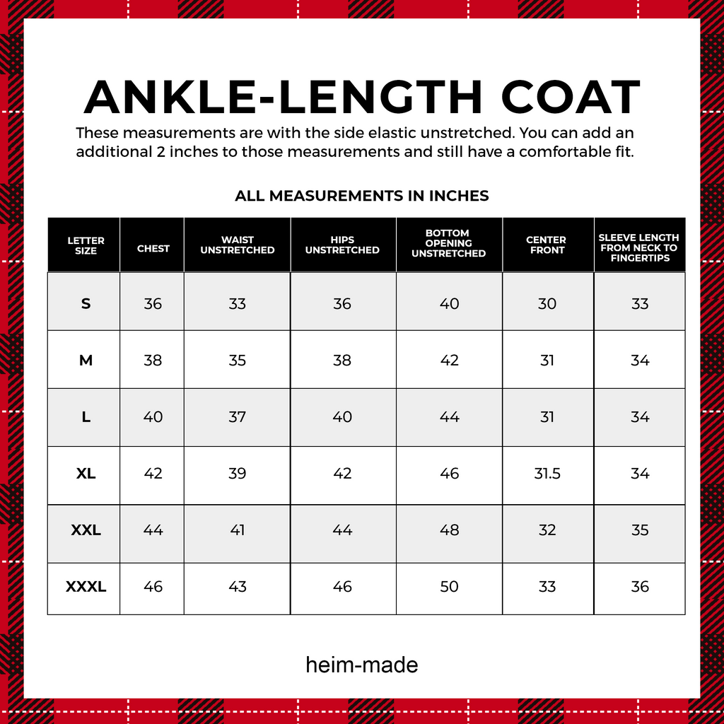 Haute Coat, Ankle-Length