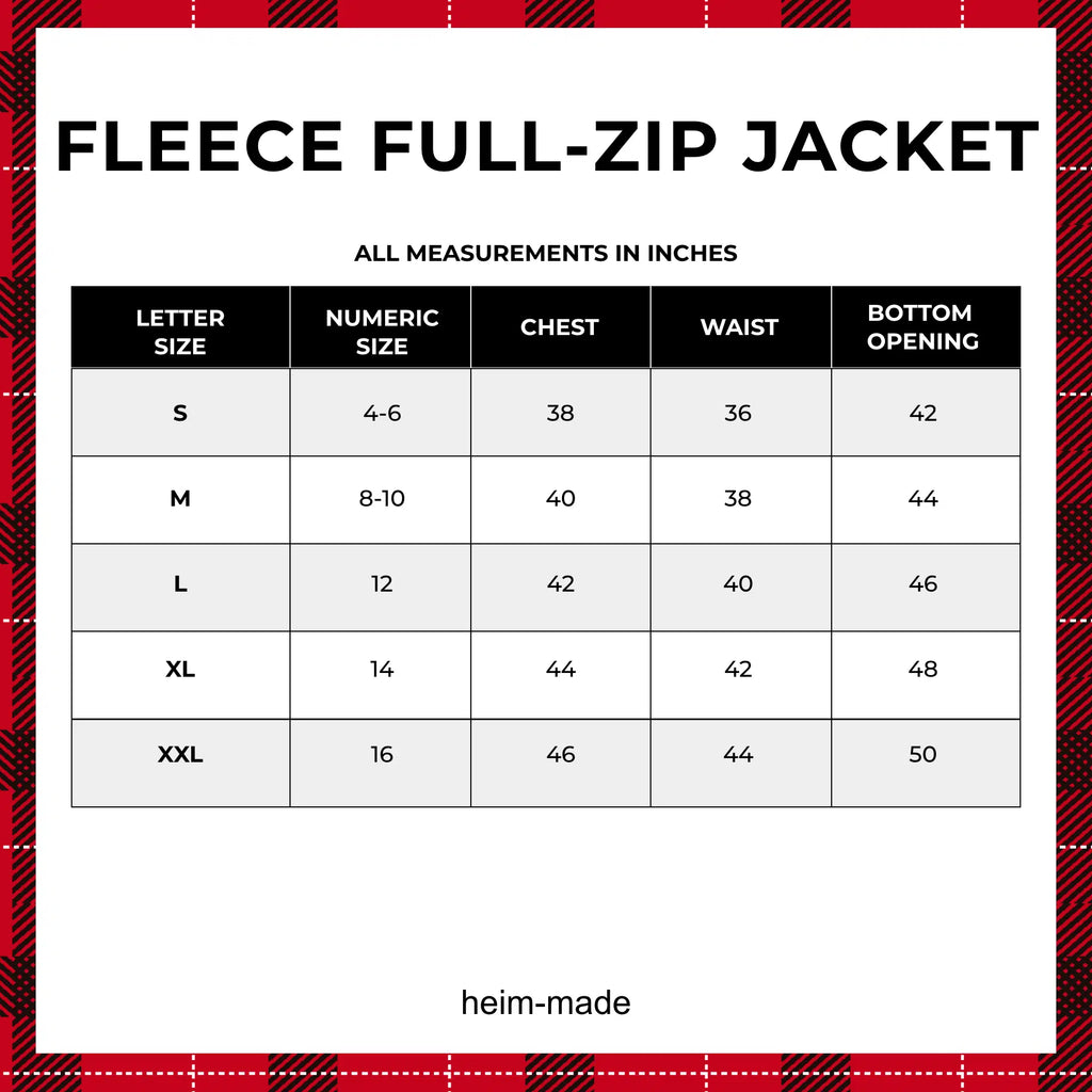Stripe Fleece Zip-Up Jacket
