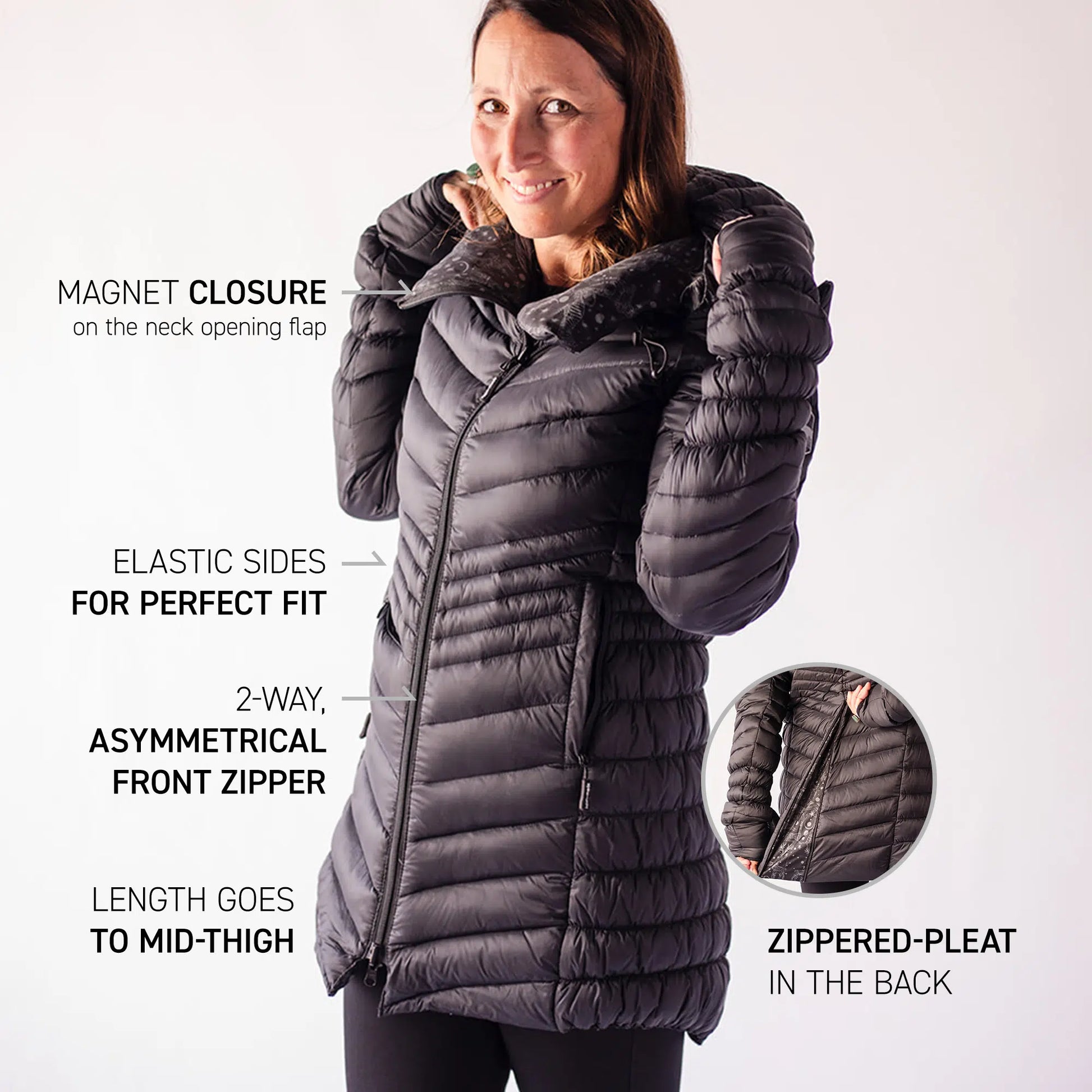 Haute Coat, Mid-Length