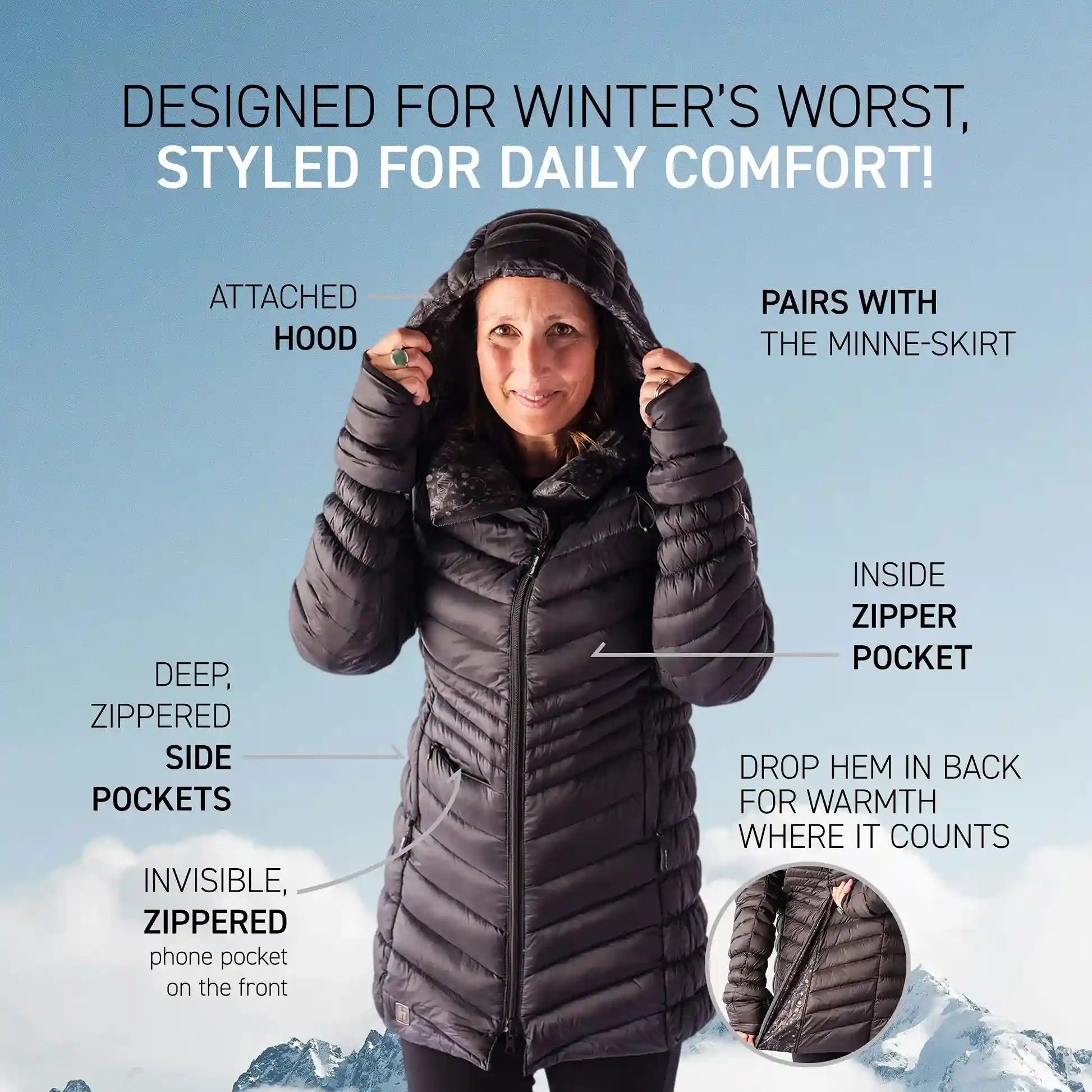 Haute Coat, Mid-Length