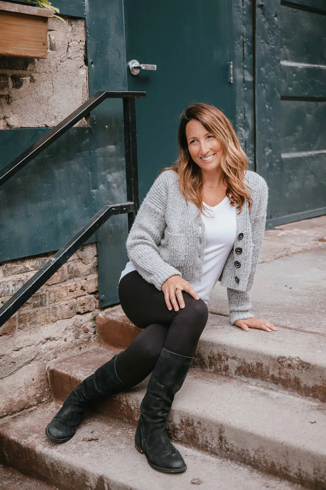 Crop Cashmere Sweater