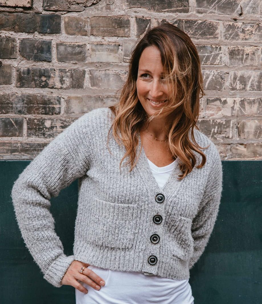 Crop Cashmere Sweater
