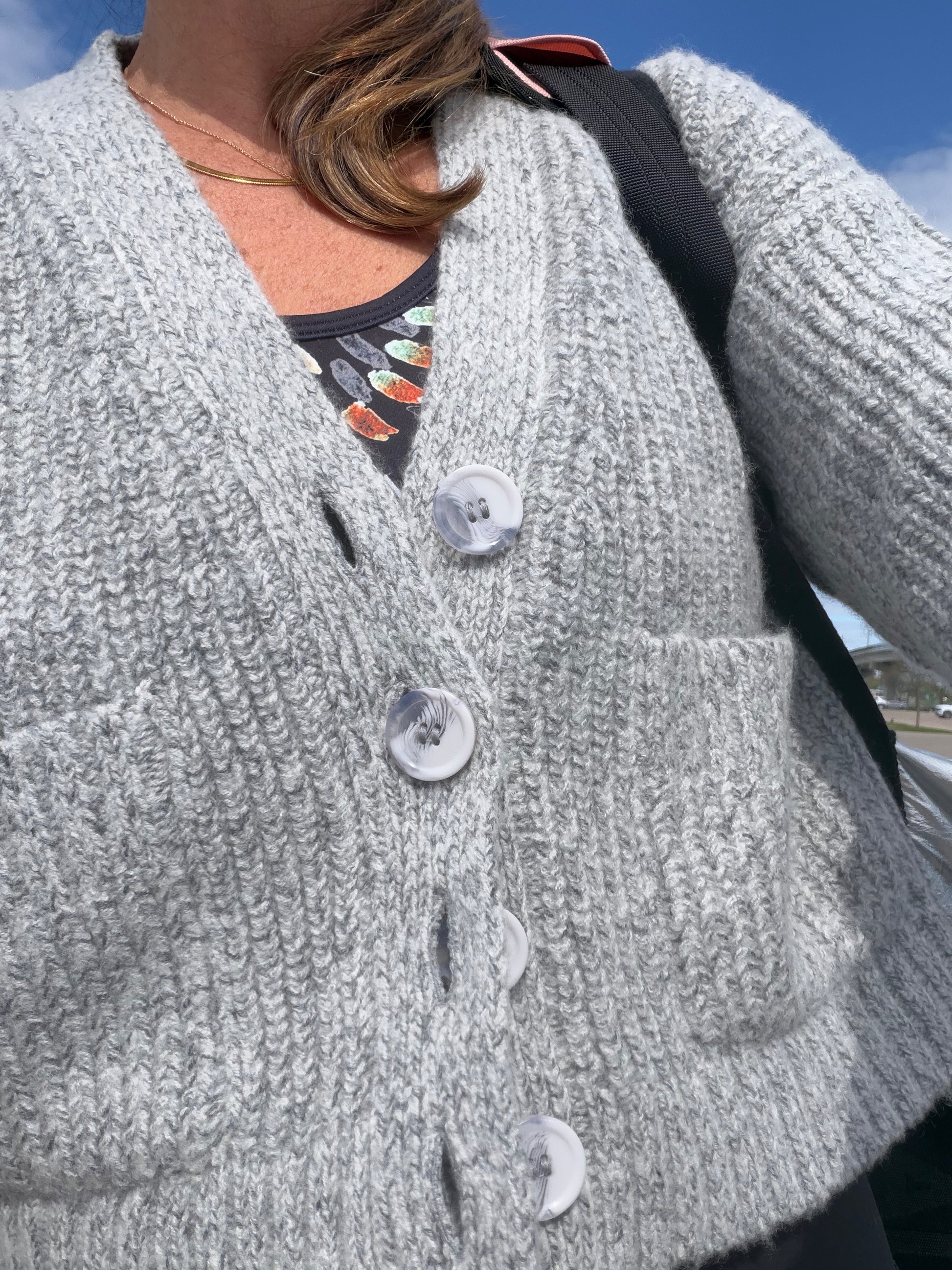 Crop Cashmere Sweater