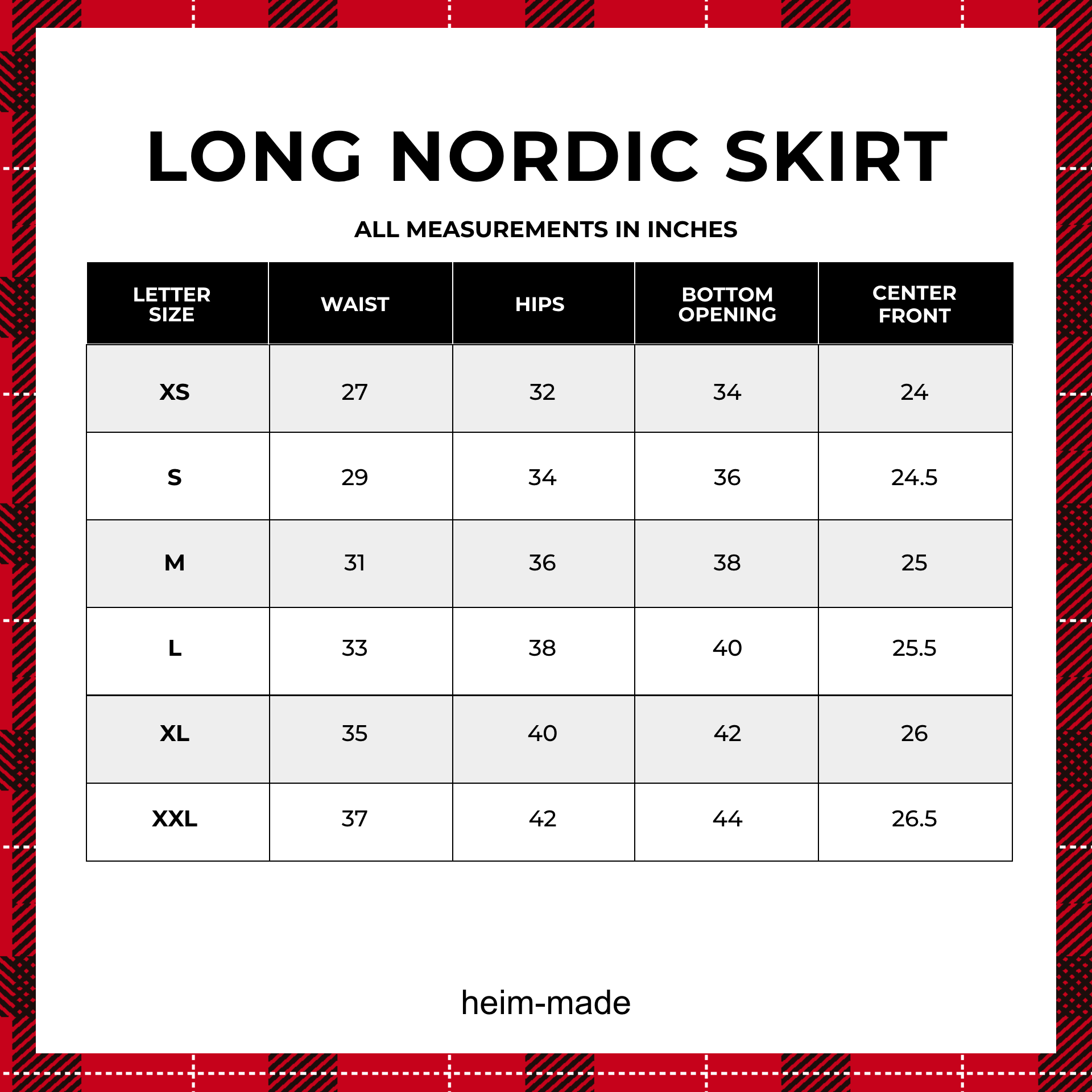 Nordic Skirts