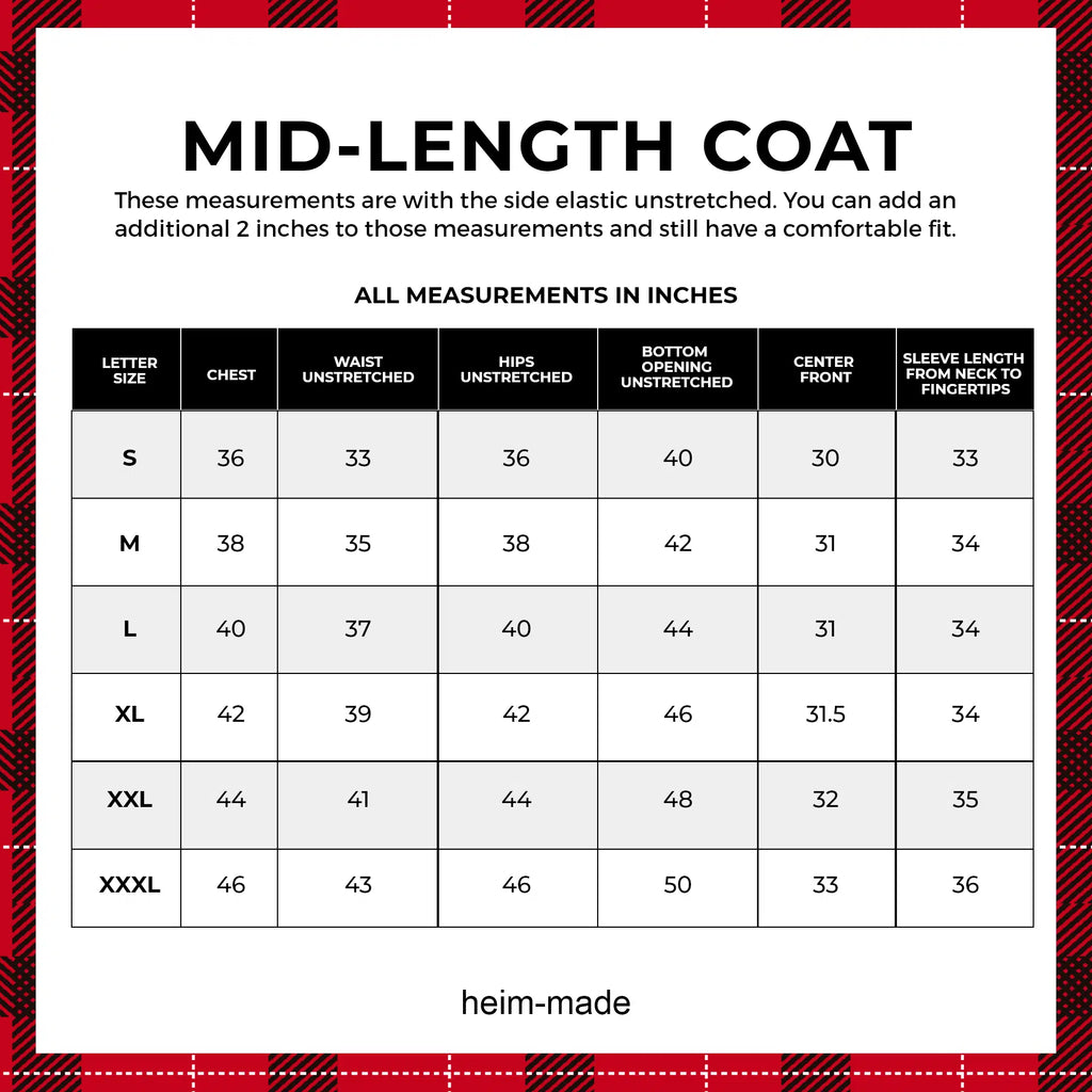 Haute Coat, Mid-Length
