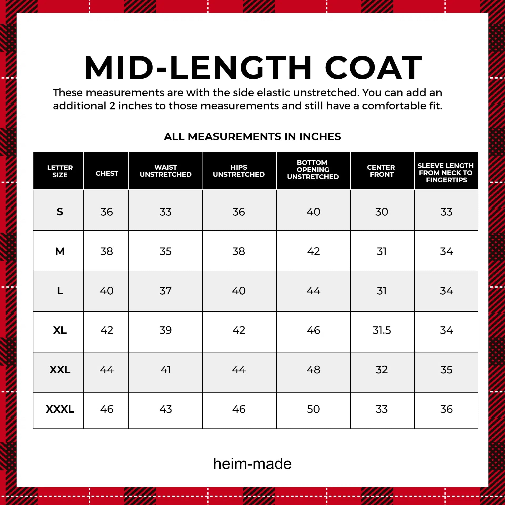 Haute Coat, Mid-Length