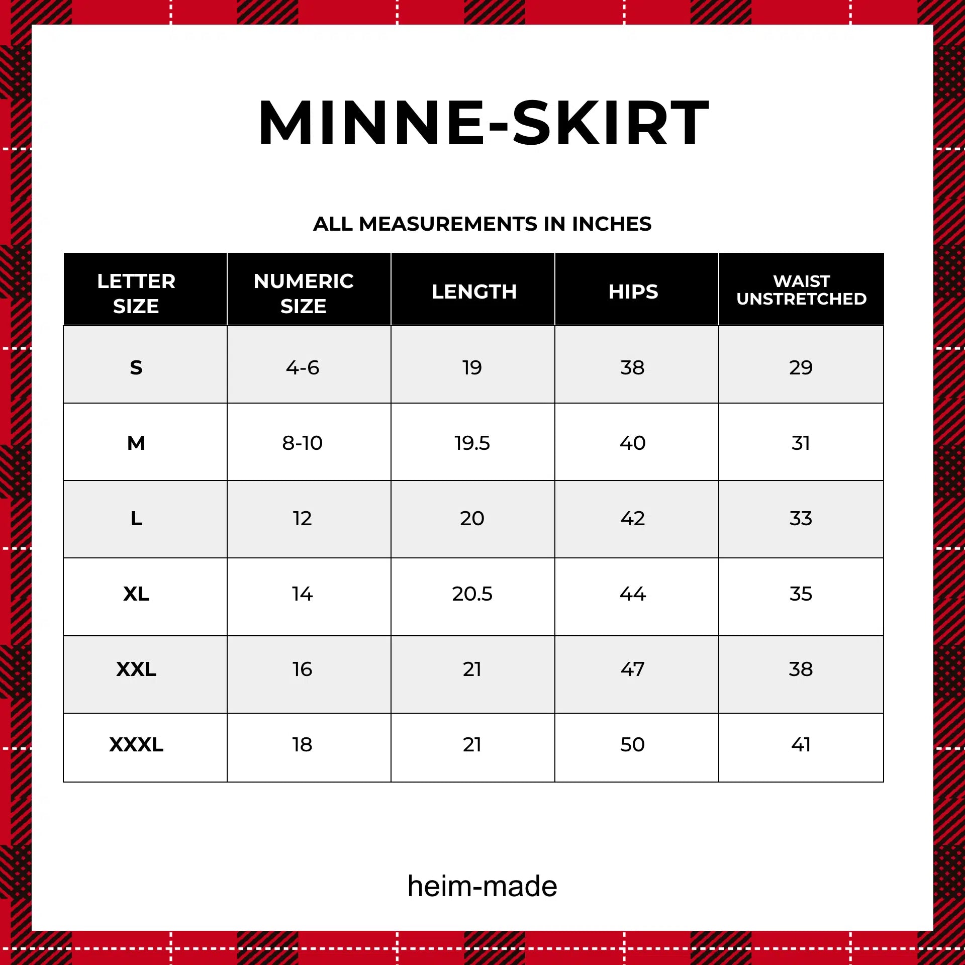 Minne-Skirt