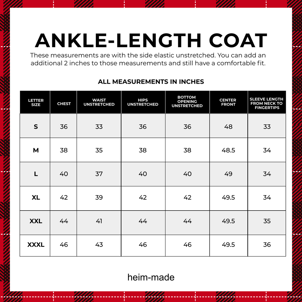 Haute Coat, Ankle-Length