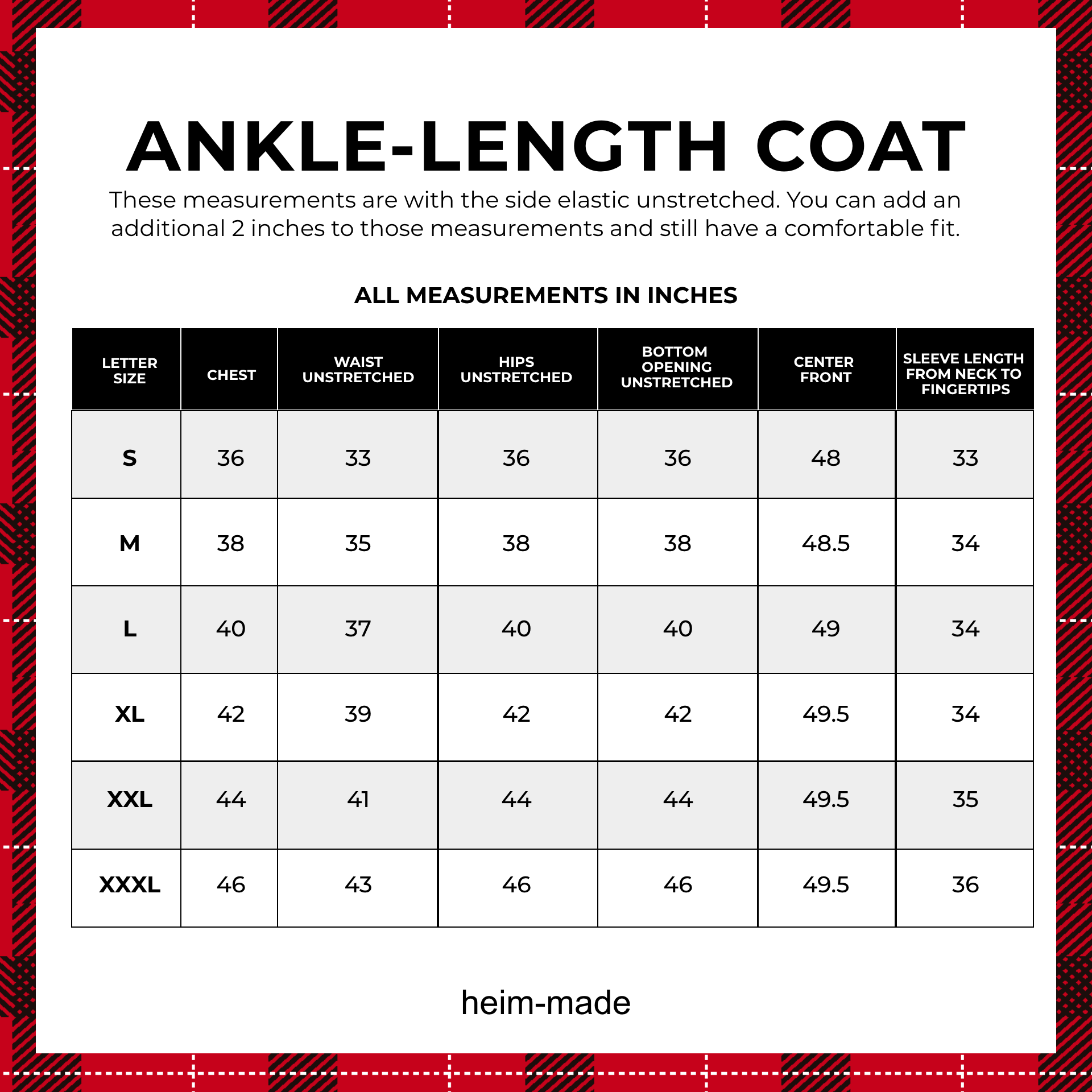 Haute Coat, Ankle-Length