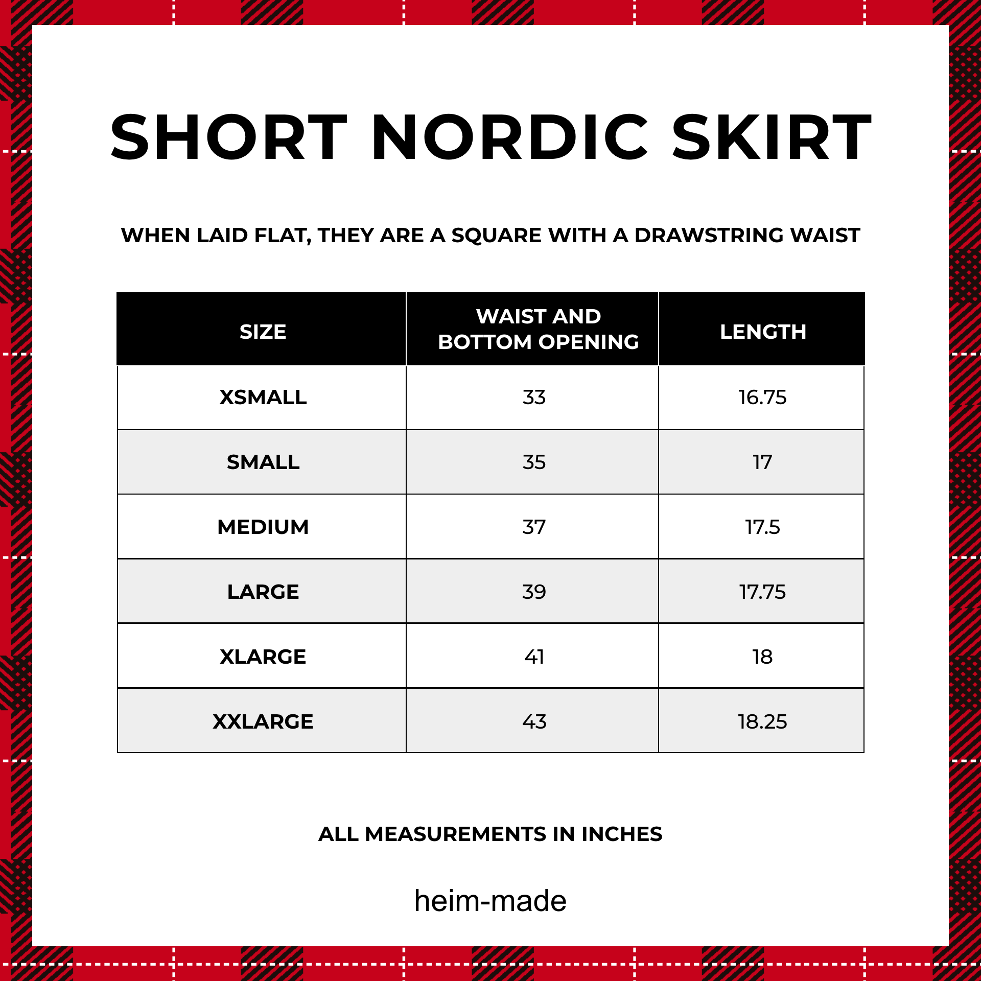 Nordic Skirts