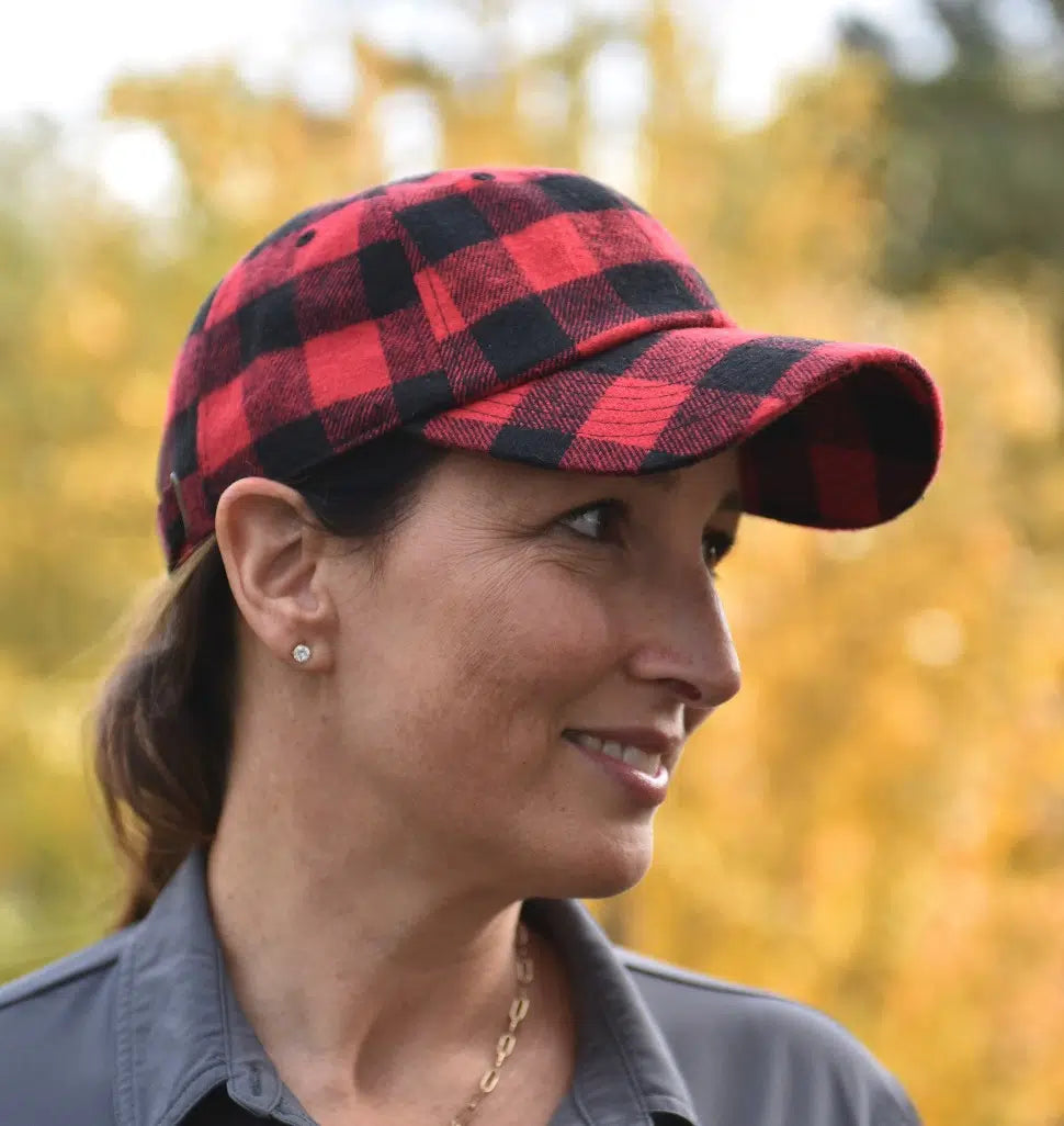 Plaid Baseball Hats