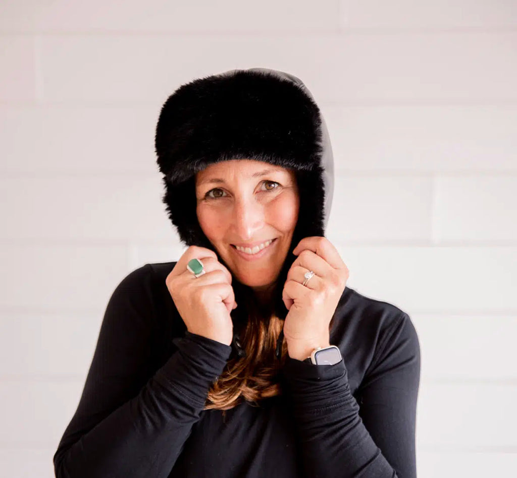 Faux Fur Bomber Hat