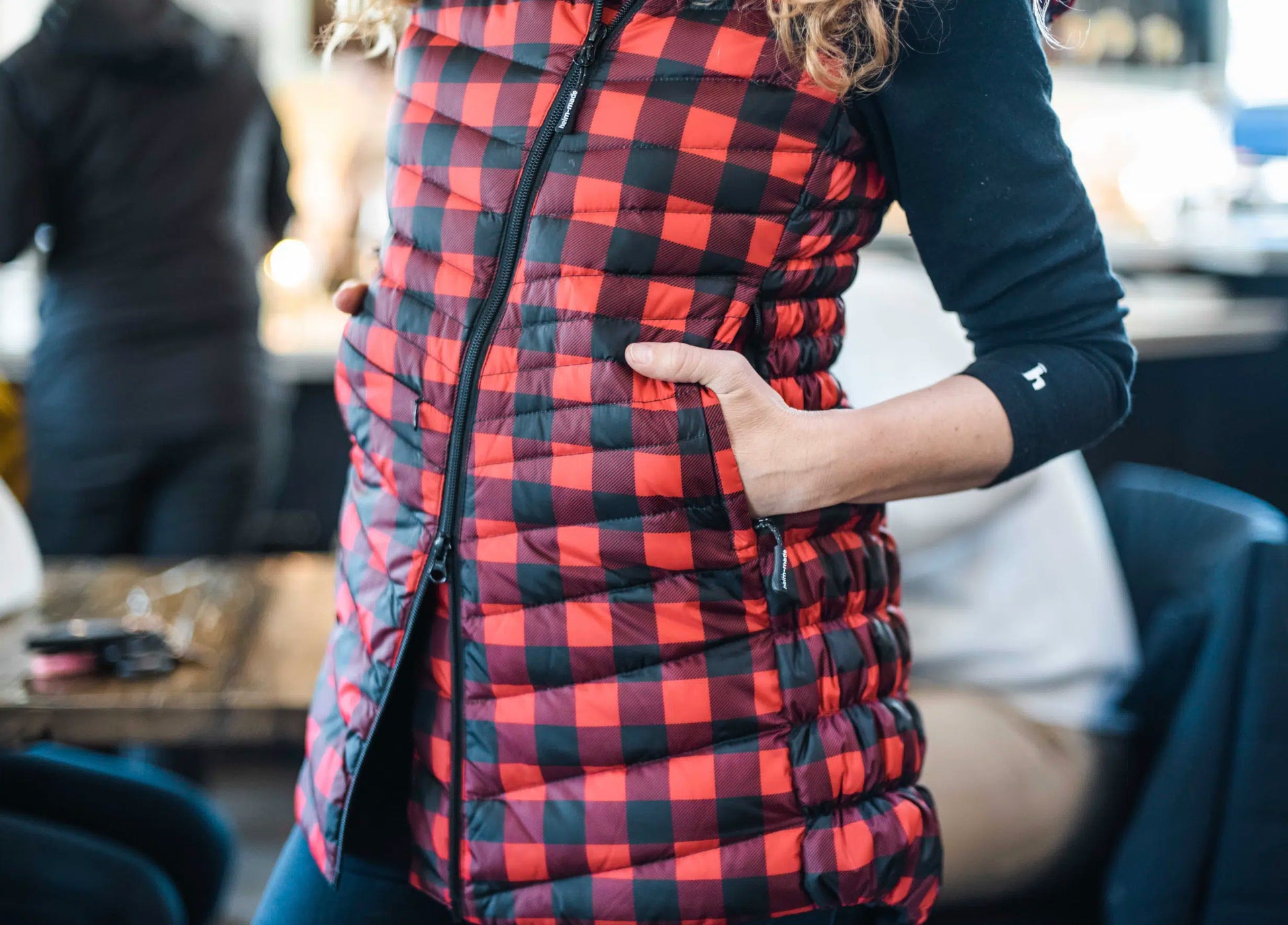 Long Down Vest
