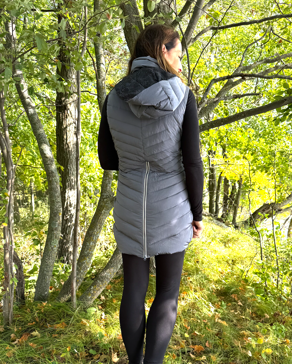 Long Down Vest