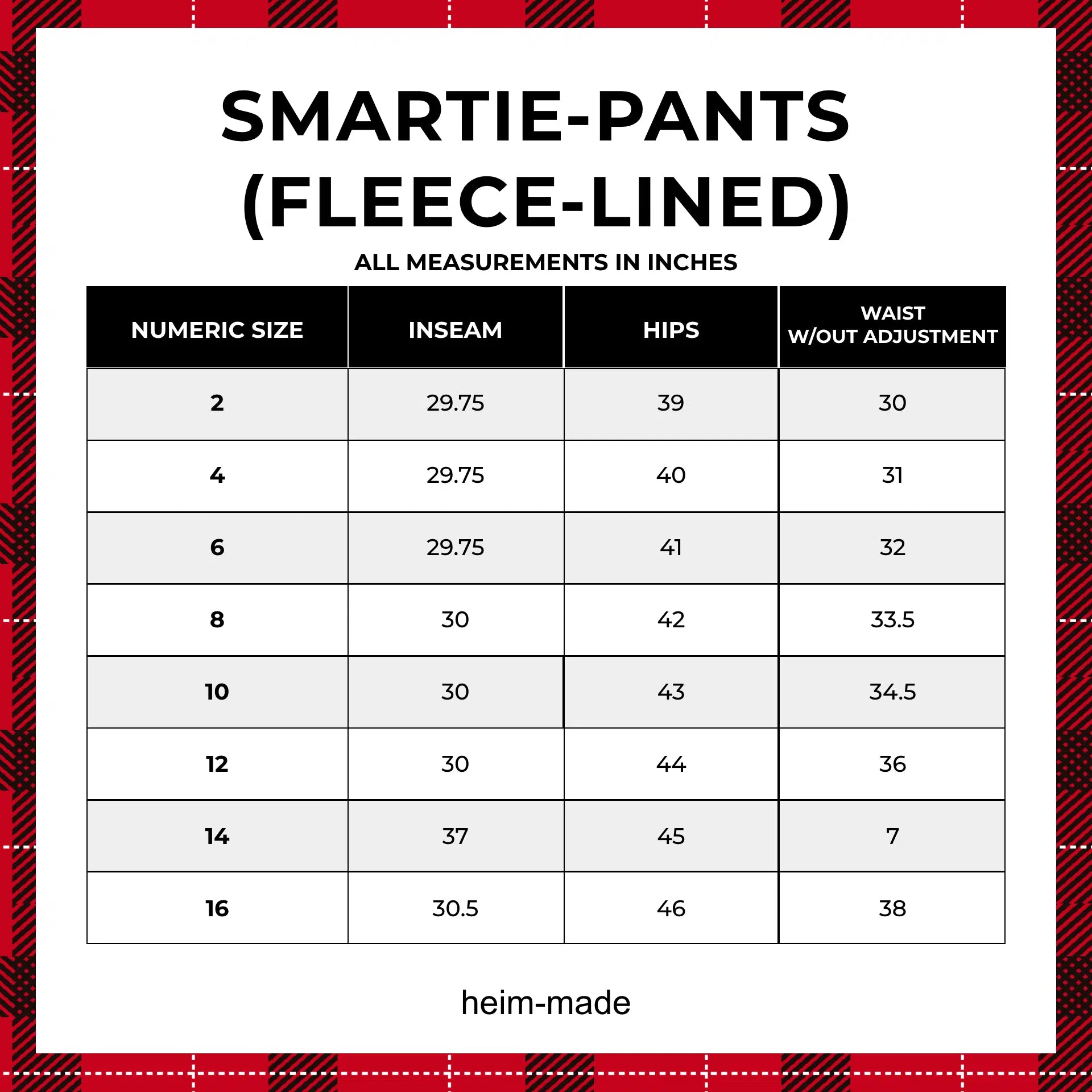 Fleece Lined Pants – SMARTie Pants