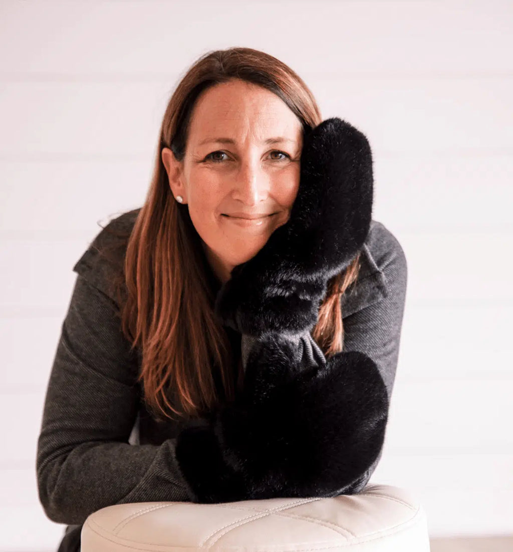 Faux Fur Mittens – Cold Weather Ready HEIMmade – heimmade